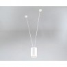 Nowoczesna lampa wisząca VIWIN mini 9051/GU10/BI- V10.95 SHILO – DOHAR
